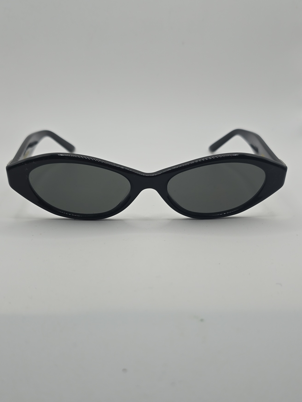 Gentle Monster Lamda Black Cat-Eye Sunglasses